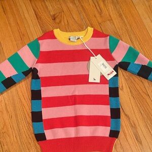Stella McCartney Kids Striped Multicolor Sweater